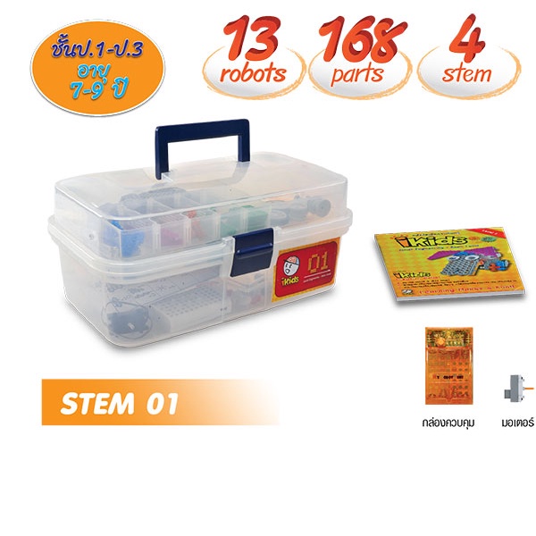 ชุดทดลอง Stem หลักสูตร iKids Level 1