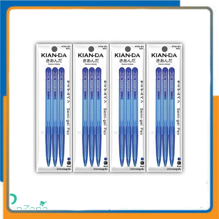ปากกาเจลลูกลื่น0.5มม. The Sky KIAN-DA (12 ด้าม)