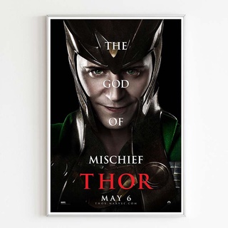 Loki Poster for Loki Lover - Tom Hiddleston โปสเตอร์โลกิ สำหรับคนชอบโลกิ