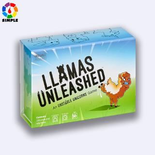 llamas unleashed base เกมการ์ด (เกม)