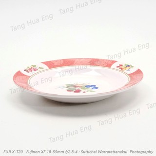 ( 2 ใบ )จานทรงลึก 9 นิ้ว ออลซีซั่น หนา P904-9