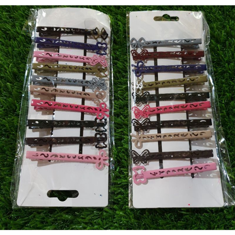 กิ๊บติดผม ปากเป็ดแผง 10 ชิ้น ขนาด 7 cmพร้อมส่งในไทยค่ะ