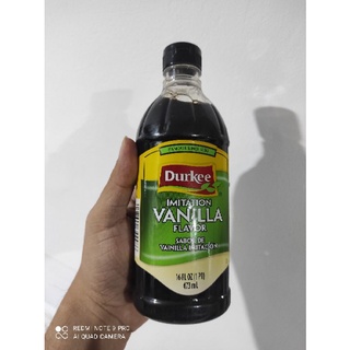 Durkee Imitation Vanilla กลิ่นวานิลลา 473 มล.