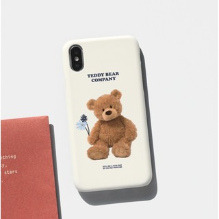 【Korean Phone Momo Case】 Teddy Company 5 Types Slim Card Cute Hand Made Cute Unique Design SAMSUNG Compatible for iPhone 8 xs xr 11pro 11 12 12pro mini Samsung Korea Made