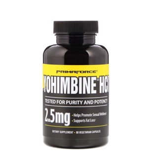 พร้อมส่ง Primaforce Yohimbine HCl, 2.5 mg, 90 เม็ด