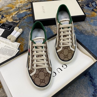 %Gucciรองเท้ากีฬารองเท้าผ้าใบแฟชั่น1977