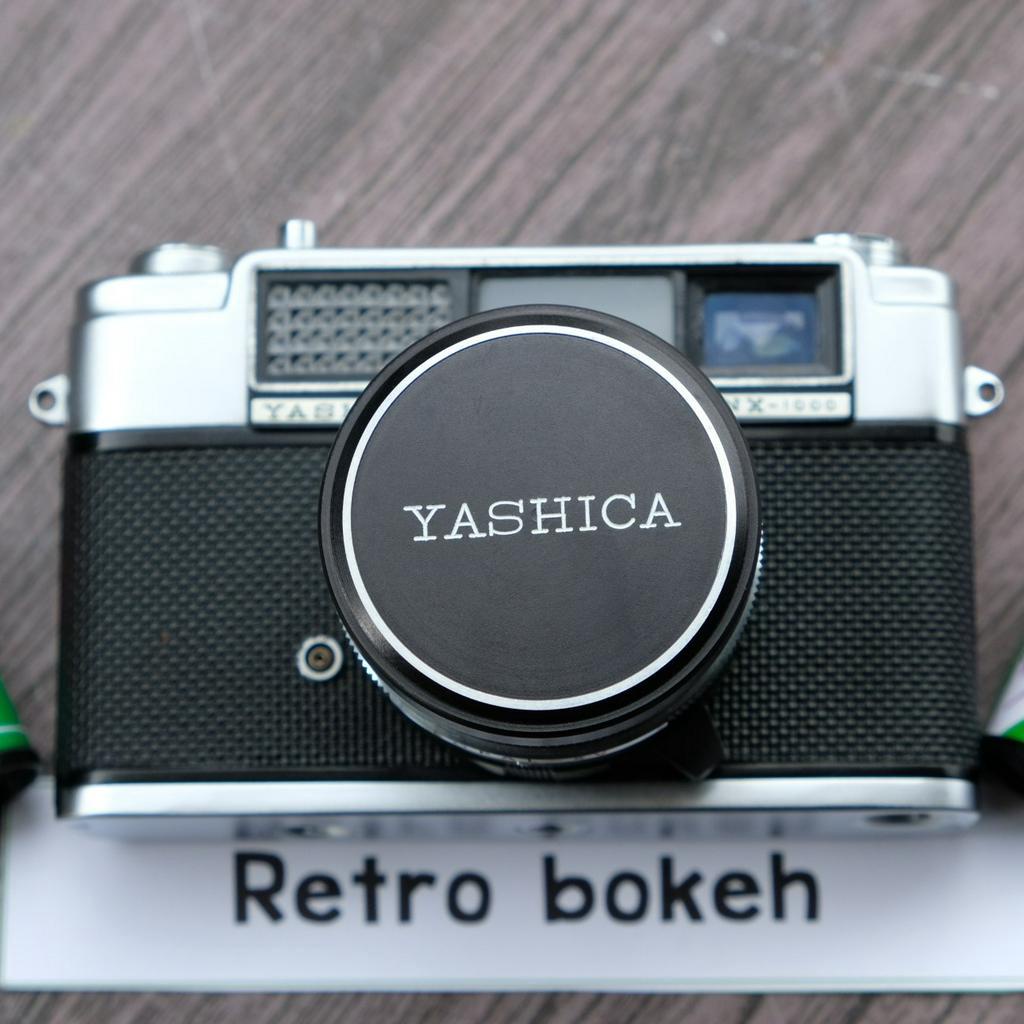 กล้องฟิล์ม YASHICA LYNX1000 เลนส์ Yashinon 45MM F1.8 (เลนส์ระดับตำนานผลิตโดย Zunow) บอดี้โลหะ สวยงาม