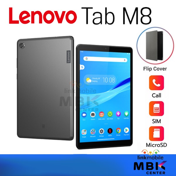 เลอโนโว แท็บเล็ต LENOVO Tablet TAB M8 TB-8505X Free เคสพับได้ Case Flip Cover + Film กันรอย