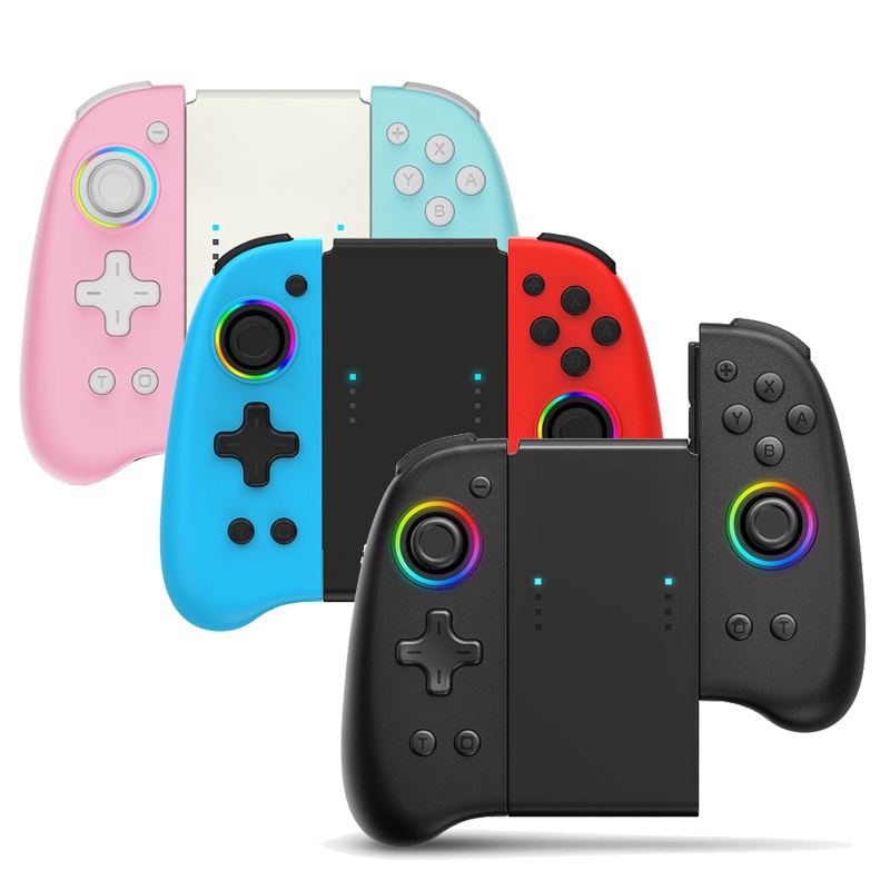 DOYOKY RGB Joycon With Hall Effect JoysticksBlack