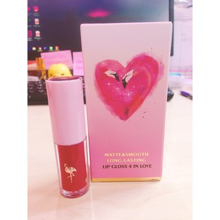 นีคาร่า ฟลามิงโก้ ลิปกลอส Nee Cara Flamingo Lip Gloss (N216) 4 in Love 6.5g.