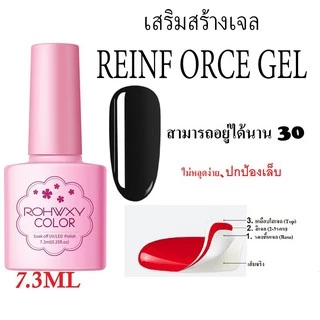 Top coat + Base + Matte สีเจลเคลือบเล็บ ขนาด 7.3 ml. สีเจลต้องอบด้วยเครื่อง UV / LED เท่านั้น