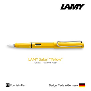 Lamy Safari Yellow Fountain Pen - ปากกาหมึกซึมลามี่ซาฟารี สีเหลือง