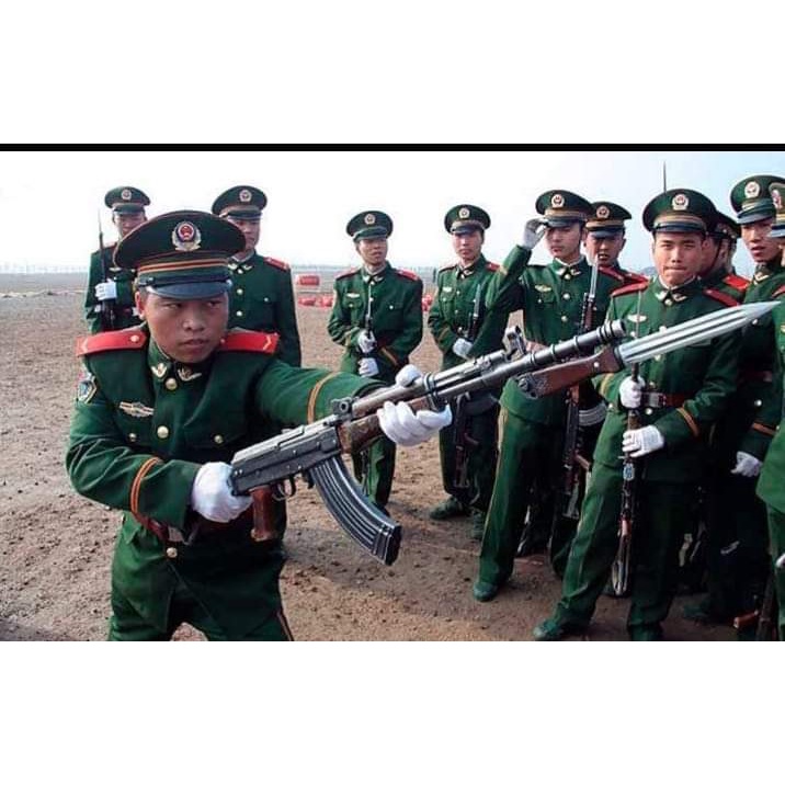 CHINESE AK 47 T-81 หรือ Type81 BAYONET WITH SCABBARD ของใหม่ ของแท้ ตามรูป