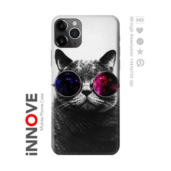 เคส iPhone 11 Pro XS Max XR 8 7 Samsung Galaxy S10 10+ Note 10 9 A70 A50 A10 ลาย แมวคูล ๆ สวมแว่น