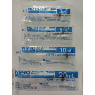 SYRINGE NIPRO ไซริงค์ กระบอกฉีดยา ขายแพ็คละ 5 อัน