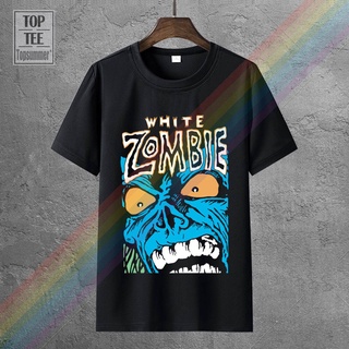 เสื้อยืดลำลองเสื้อยืด พิมพ์ลาย Zombie Blue Monster S M L 2 สีขาว สไตล์คลาสสิก สําหรับผู้ชาย 817430S to4XL