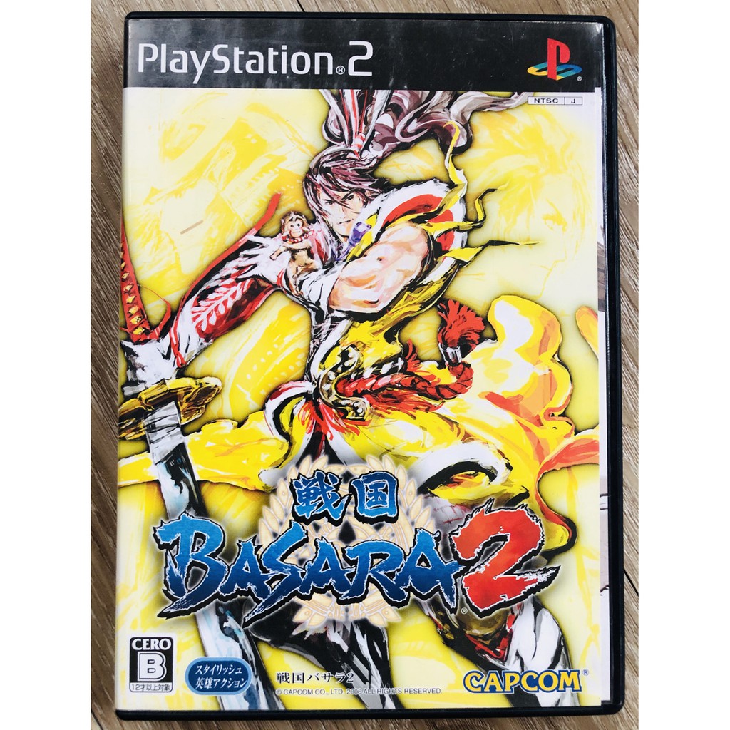 Sengoku Basara 2 Japan แผ นแท Ps2 สำหร บสายสะสม Shopee Thailand