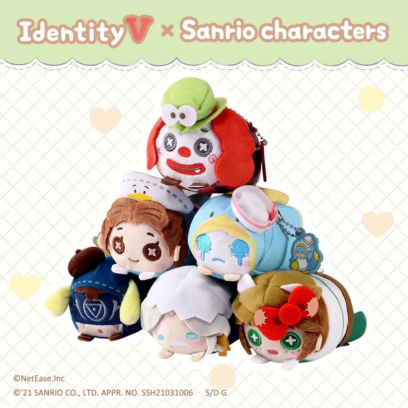 ตุ๊กตาโมจิ จาก Identity V x Sanrio เวอร์ชั่น1 ของแท้จากออฟฟิเชียล