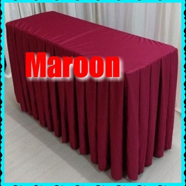 Stok Skirting Meja Banquet saiz
