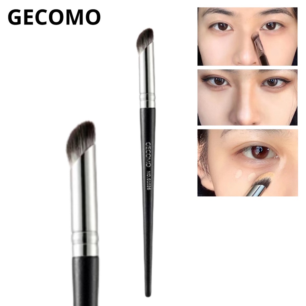 GECOMO G1036 แปรงคอนซีลเลอร์ แปรงเฉดดิ้งคอนทัวร์จมูก ขนนุ่ม แต่งหน้าไม่ระคายเคืองผิว  Concealer & Shading Brush