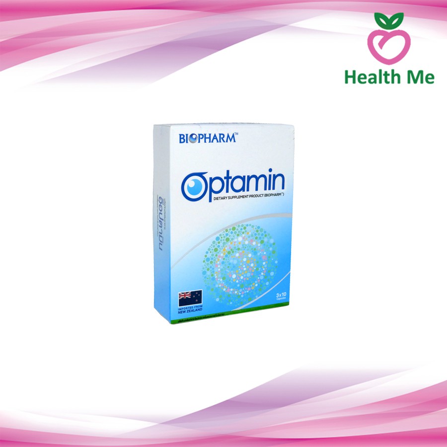 BIOPHARM OPTAMIN  อ๊อปตามิน 30 เม็ด ผลิตภัณฑ์ดูแลดวงตา