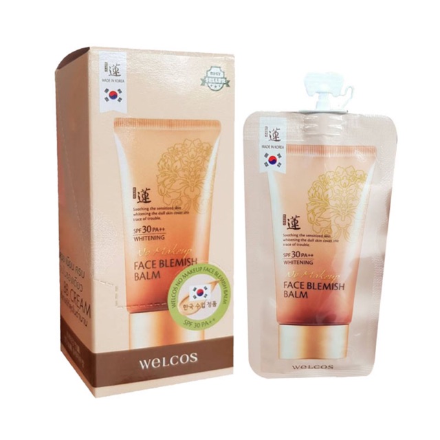Welcos No Makeup Face Blemish Balm   10 ซอง