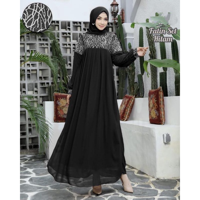 *Chaby Jaya*party GAMIS FREE REAL PPICT VEIL|ชุดปาร์ตี้มุสลิม ฟรี VEIL