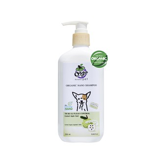 Orga Organic Nano Shampoo / Ticks &amp; Fleas Control / 250 ml.