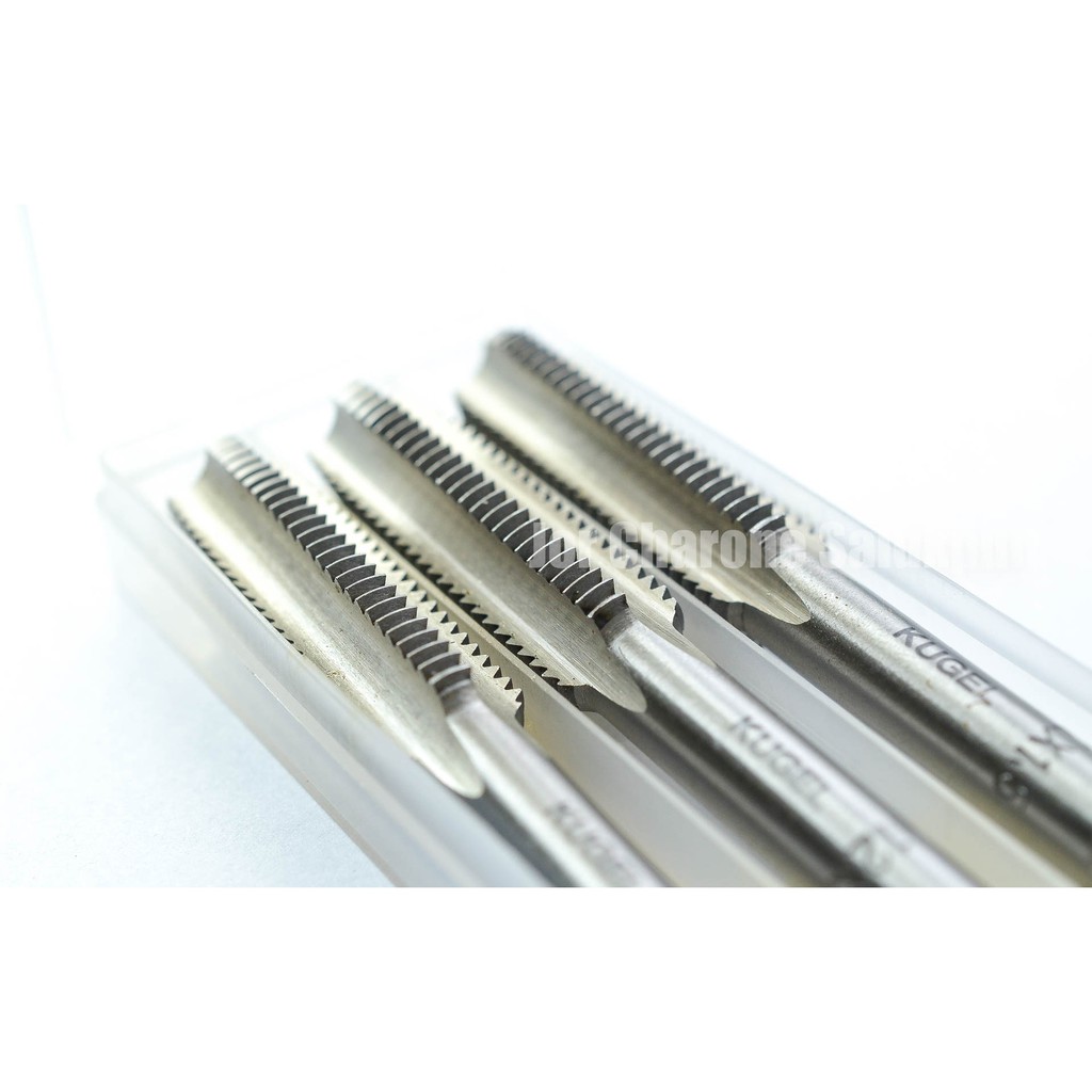 ต๊าปเกลียว M12 Kugel M12x1.5 ดอกต๊าปเกลียว 3 ตัวชุด - รูปที่ 2