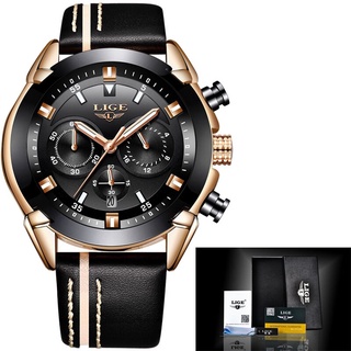 Relojes Hombre 2018 New LIGE Mens Watches Top Brand Luxury Waterproof 24 hour Date Quartz Watch