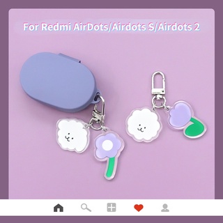 Sfot เคสหูฟังไร้สาย พร้อมจี้ สําหรับ Xiaomi Redmi Mi Airdots 2 TWS