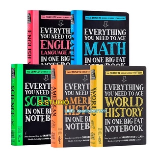 Everything You Need to Ace Math/Science/English/American History/World History in One Big Fat Notebook Big Fat Notebooks