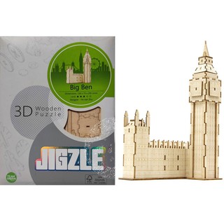 &gt;&gt;พร้อมส่ง&lt;&lt;จิ๊กซอว์ไม้ [JIGZLE Wooden Puzzle] Big Ben