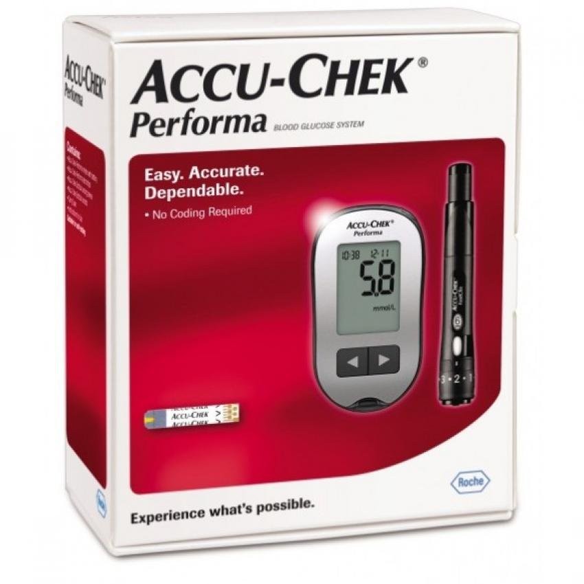 ชดเครื่องตรวจน้ำตาล Accu-Chek Performa