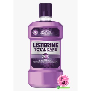 🚚ส่งไว🚚 Listerine Mouthwash Total Care 6 in 1 250 ml น้ำยาบ้วนปาก ลิสเตอรีน โทเทิล แคร์ 250 ml