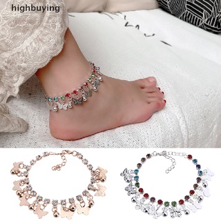 [การซื้อสูง] จี้ข้อเท้าโซ่ข้อเท้าโซ่เท้าพู่เครื่องประดับสร้อ…