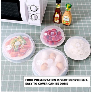 Stain cover Micronware ฝาครอบอุ่นอาหารไมโครเวฟ ช่วยป้องกันเศษอาหารกระเด็น ไม่ให้เลอะเทอะไมโครเวฟและช่วยเก็บกลิ่นอาหารได้