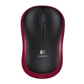 Logitech Wireless Mouse M185 Red vIqi