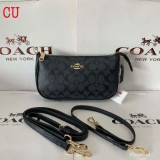 กระเป๋า coach พอช ขนาด  9 นิ้ว กระเป๋าสะพาย crossbody โค้ช