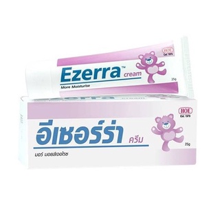 Ezerra Cream อีเซอร์ร่า ครีมทาผิว สำหรับเด็ก ผิวแห้ง ผิวแพ้ง่าย ผดผื่น ผื่นแพ้ ลดอาการคัน ขนาด 25 กรัม 02955