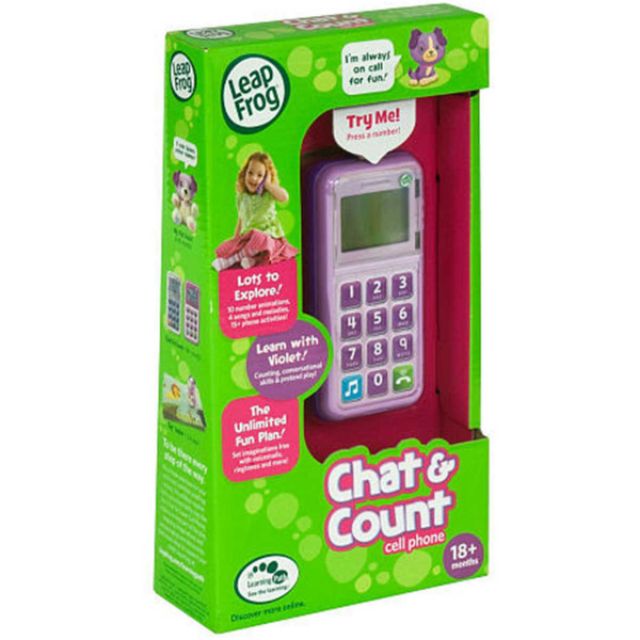 Leapfrog Chat and Count Mobile Phone โทรศัพท์มือถือ ของเล่น 18+