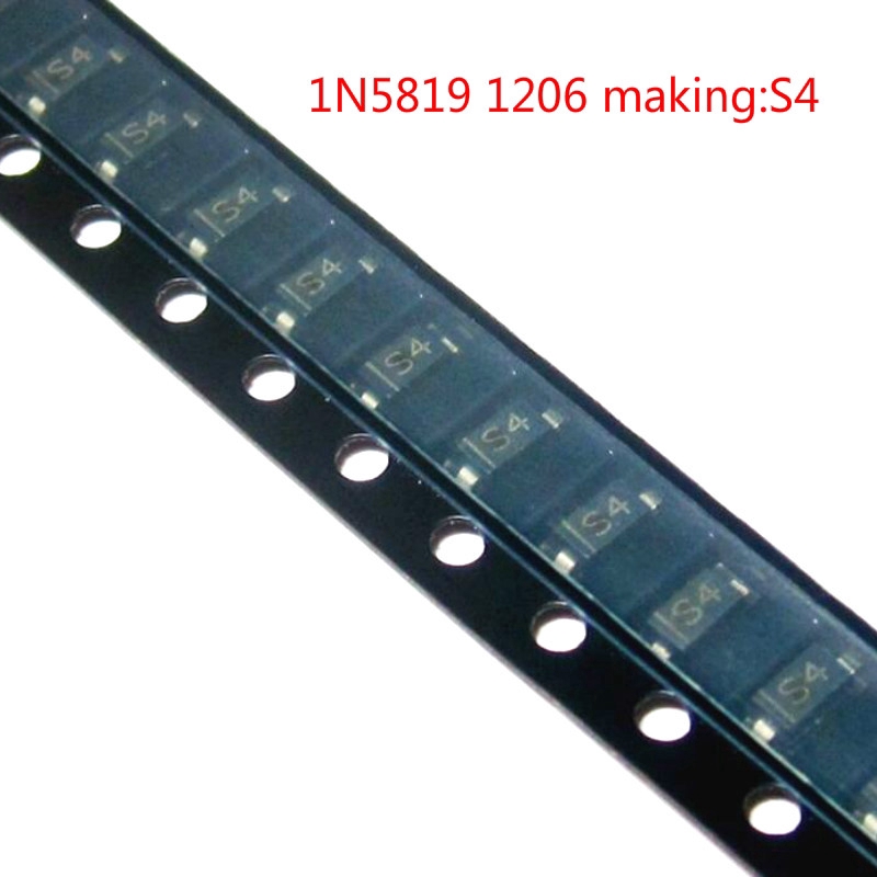 schottky ไดโอด smd 1n5819 สำหรับทำ S4 SOD123/1206 50 ชิ้น