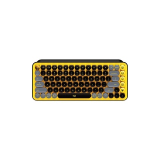 LOGITECH BLUETOOTH MULTI DEVICE KEYBOARD POP KEY YELLOW