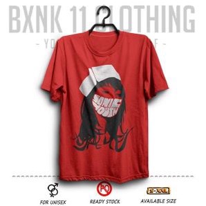 เสื้อยืดพิมพ์ลาย Sonic Youth 1 Band (Grunge / Band T-Shirt / Distro T-Shirt) 1