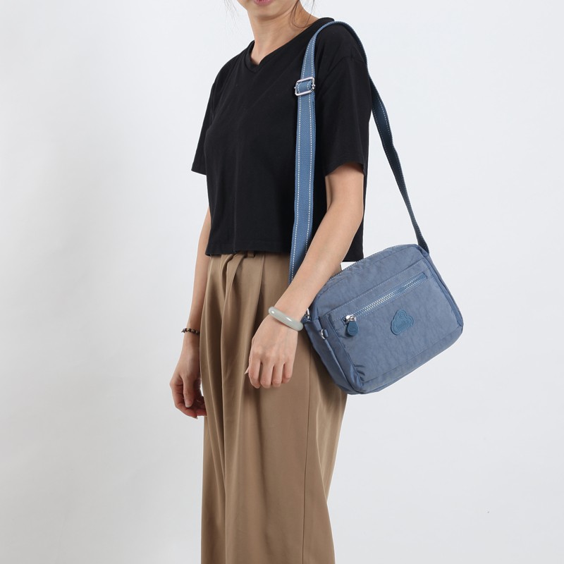 GUDIKA-พร้อมส่ง🔥 กระเป๋าสะพายข้าง รุ่นใหม่ 2024 ผู้หญิง แฟชั่น เกรดพรีเมี่ยม ผ้าไนลอน กันน้ำ100% รุ่น-5124