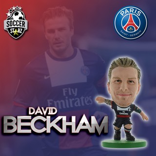 โมเดลนักฟุตบอล SoccerStarz ลิขสิทธิ์แท้จากสโมสร Paris Saint Germain - David Beckham 2014