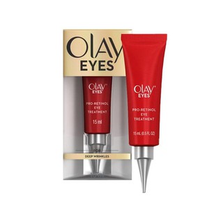 Olay โอเลย์ อายส์ โปรเรตินอล อาย ทรีตเม้นท์ 15มล (บำรุงผิวหน้า/อายครีม/ครีมลดตีนกา)