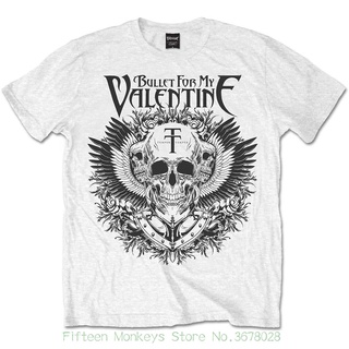 เสื้ Lyzh เสื้อยืดลําลอง แขนสั้น พิมพ์ลาย Bullet For My Valentine Bfmv สีขาว สีดํา สําหรับผู้ชาย เหมาะกับฤดูร้อนS-5XL