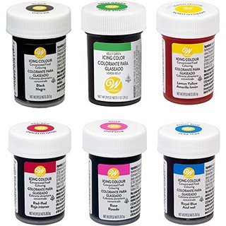 ลดกระหน่ำ สีเจล Wilton สีผสมอาหาร🔥 135 บาท 🔥 วิลตัน ขนาด 28 g นำเข้าจากอเมริกา