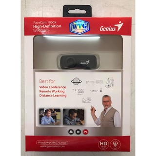 GENIUS WEBCAM FACECAM 1000X 720p HD ประกันศูนย์ 1 ปี